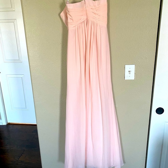 David’s Bridal, ballet pink bridesmaid dress. - Picture 2 of 5